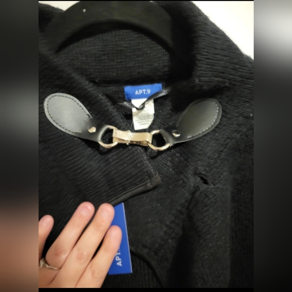 Apt. 9 Black Shawl One Size - Picture 3 of 10